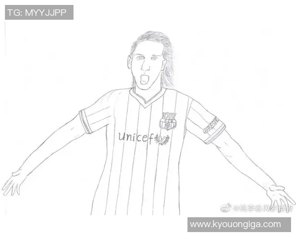 黑笔素描技艺展现足球明星独特魅力与风采的艺术之旅 黑笔素描技艺展现足球明星独特魅力与风采的艺术之旅