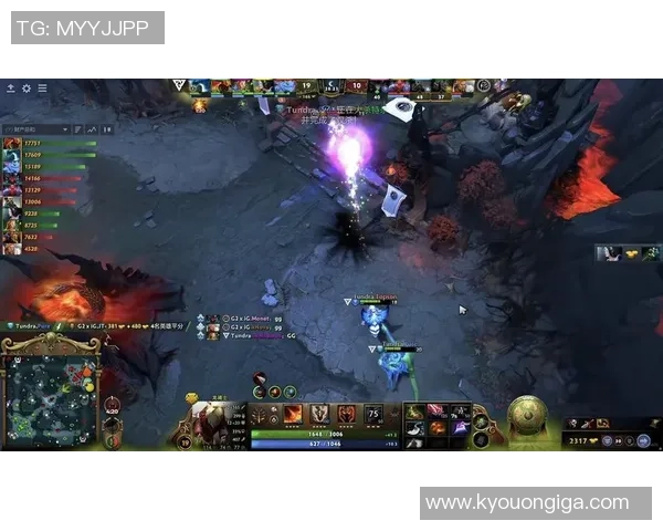 DOTA2战术：IG的防反体系